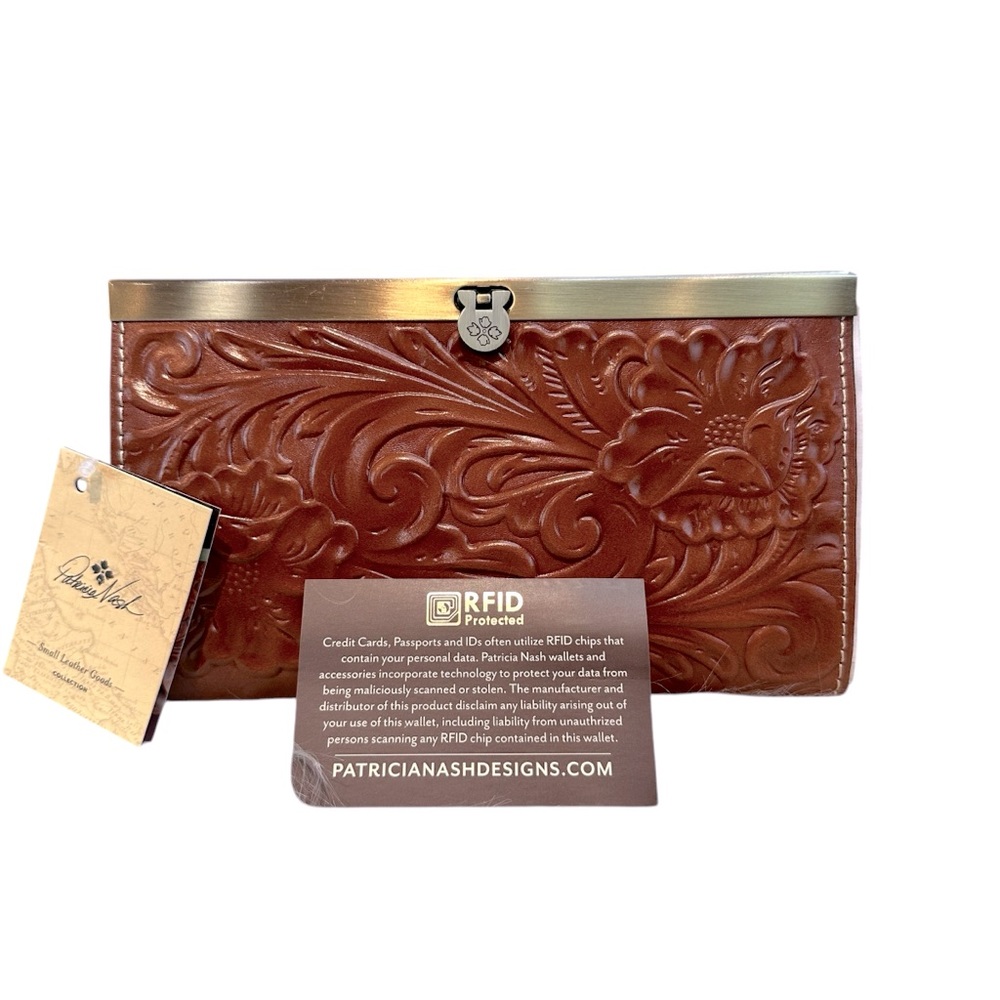 ❌SOLD❌PATRICIA NASH CAUCHY WALLET (NWT) - Picture 1 of 6